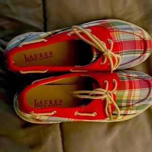 Ralph Lauren Women’s deck shoes paid $120